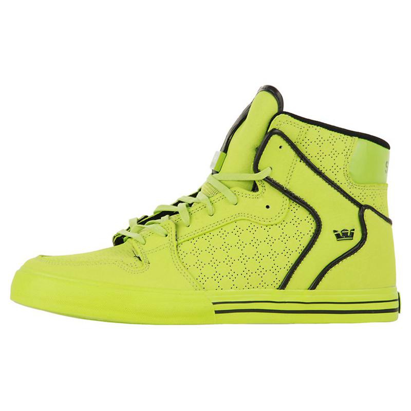 Zapatillas Altas Supra Argentina Hombre - VAIDER Amarillo (JTKXM-8467)